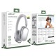 Бездротові Bluetooth навушники ACEFAST H9 active noise cancelling wireless headset BT 5.4 Silver